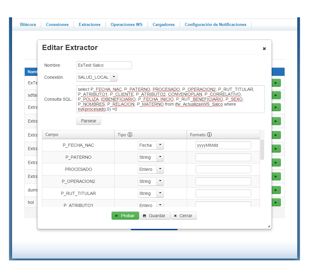 NAB Screenshot: Editing Extractor